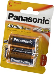 Panasonic Alkaline Power LR14APB/2BP LR14 BL2, Элемент питания