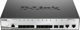 DL-DGS-1210-12TS/ME/B1A, Коммутатор 1000MBPS SFP порта +2 10/100