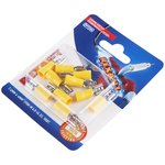 06-0391-A, Flat insulated terminal FIr-m 6.0-(6.3)/RpIm 5,5-6-0,5 socket 6.6 mm ...