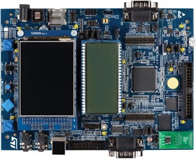 Фото 1/2 STM32L476G-EVAL, Оценочная плата, STM32L476ZG микроконтроллер, 2.8" цветной сенсорный ЖКД, встроенный ST-LINK/V2-1
