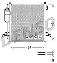 DCN45001, Радиатор кондиционера MITSUBISHI: L200 2.5
