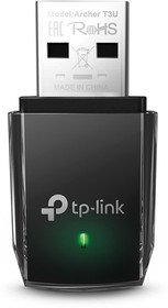 Фото 1/10 TP-Link Archer T3U AC1300 Мини Wi-Fi MU-MIMO USB-адаптер