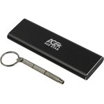USB 3.1 Type-C Внешний корпус M.2 NVME (M-key) AgeStar 31UBNV1C (GRAY) ...