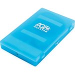 AgeStar SUBCP1 Внешний корпус 2.5" SATA HDD/SSD blue (USB2.0, пластик ...