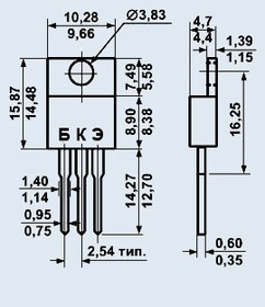 КТ853Б, Биполярный транзистор (1990 г)