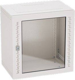 R5STI1240GS, Шкаф телекоммуникационный навесной 12 U (600х600х400) дверь стекло