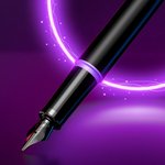 Ручка перьевая Parker IM Professionals Amethyst Purple BT син0,8мм 2172948