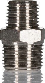 Фото 1/4 2510-1/4-3/8, Female Pneumatic Quick Connect Coupling, R 1/4 Male, R 3/8 Male Threaded