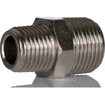 2510-1/4-3/8, Female Pneumatic Quick Connect Coupling, R 1/4 Male ...