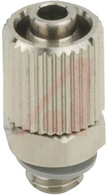 MS-5H-4, MS Series Straight Threaded Adaptor, M5 Male to Push In 4 mm, Threaded-to-Tube Connection Style