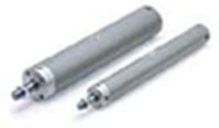 CDG1BN25-50Z, Pneumatic Piston Rod Cylinder - 25mm Bore, 50mm Stroke, CDG1 Series, Double Acting