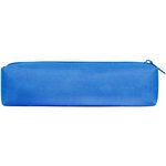 Пенал-тубус ПИФАГОР на молнии, ткань, синий, 20х5 см, 272257
