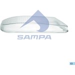 022.033, Fog lamp glass MAN TGX (08-) right SAMPA