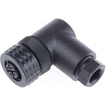 XZCC12FCP40B, Circular Connector, 4 Contacts, Cable Mount, M12 Connector ...