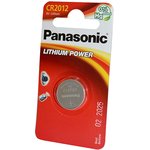 Panasonic Lithium Power CR-2012EL/1B CR2012 BL1, Элемент питания