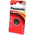 Panasonic Lithium Power CR-2016EL/1B CR2016 BL1, Элемент питания