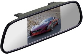 Фото 1/2 Зеркало заднего вида с монитором Silverstone F1 Interpower IP Mirror 4.3" 16:9 480x272 4Вт