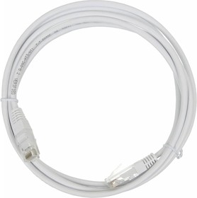 Фото 1/2 Патч-корд Lanmaster TWT-45-45-2.0-WH UTP вилка RJ-45-вилка RJ-45 кат.5е 2м белый ПВХ (уп.:1шт)
