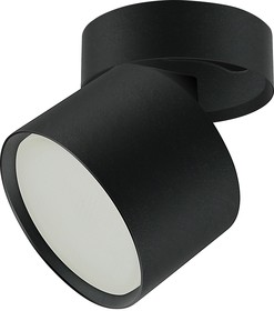 Фото 1/5 OL12 GX53 SBK Подсветка ЭРА Накладной под лампу Gx53, алюминий, цвет черный Б0049034