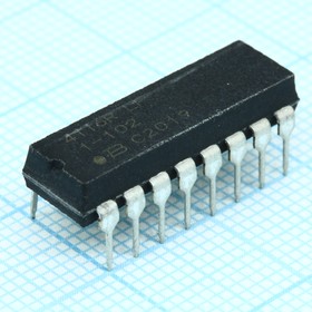 Фото 1/6 4116R-1-102LF, (1K), Резисторная сборка 8 резисторов 1кОм