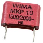 MKP1U011503C00JSSD, MKP-Folienkondensator radial bedrahtet 1500 пФ 2000 В/DC 5 % ...