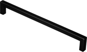 Ручка-скоба 192 мм, матовый черный S-4115-192 BL