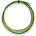 Провод электрический пугв 1x10 мм2 зелено-желтый, 20м OZ250788L20
