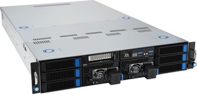Фото 1/10 Серверная платформа/ ASUS ESC4000A-E12-SKU1, 2U GPU, 1 x SP5 LGA6096 EPYC 9004 (400W), 12DIMM DDR5, 2 x 2.5" SATA/SAS*/NVMe + 2 x 3.5" SATA/