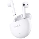 Наушники Honor Choice Earbuds X5, Bluetooth, внутриканальные, белый [5504aagp]