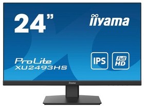 Фото 1/10 LCD IIYAMA 23.8'' XU2493HS-B5 черный {IPS 1920x1080 75Hz 250cd HDMI DisplayPort M/M HAS Pivot}