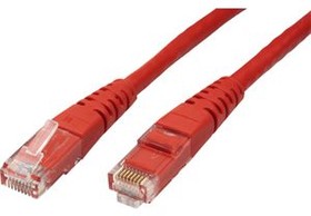 21.15.1571, Patch Cable, RJ45 Plug - RJ45 Plug, CAT6, U/UTP, 7m, Red