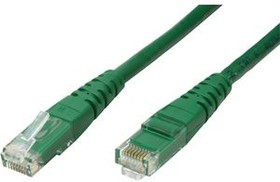 21.15.1583, Patch Cable, RJ45 Plug - RJ45 Plug, CAT6, U/UTP, 10m, Green