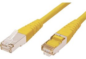 21.15.0152, Patch Cable, RJ45 Plug - RJ45 Plug, CAT5e, F/UTP, 3m, Yellow