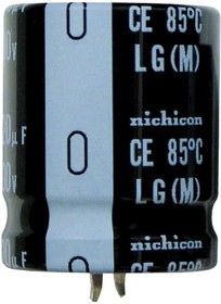 LLG2C821MELZ35, Aluminum Electrolytic Capacitors - Snap In 160volts 820uF 85c 25x35x10L/S