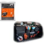 ados003, Органайзер на спинку заднего сиденья 3/3 раздельный на молнии с ...