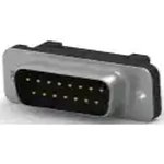 D-Sub plug, 15 pole, standard, equipped, straight, IDC connection, 1658608-3