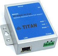 Фото 1/2 IP-COM-M PoE, Преобразователь Ethernet в RS-232 с функцией PoE
