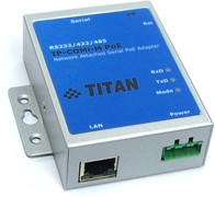 Фото 1/2 IP-COMi-M PoE, Преобразователь Ethernet в RS-232/422/485 с функцией Po