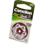 Camelion Zinc-Air A312-BP6(0% Hg) BL6, Элемент питания