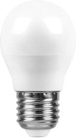 Лампа светодиодная SBG4513, G45 шар, 13W 230V E27 2700К, 1070Lm 55160