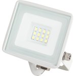 Прожектор светодиодный уличный ЭРА LPR-023-W-65K-010 10Вт 6500K 800Лм IP65 белый Б0054639