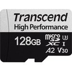 Карта памяти Transcend 330S microSDXC 128Gb UHS-I Cl10 +ад, TS128GUSD330S
