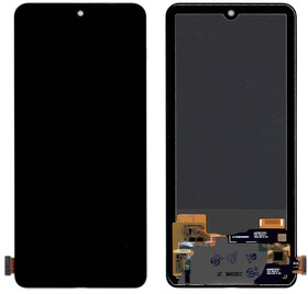 Дисплей для Xiaomi Redmi K40, K40 Pro, Mi 11i, Poco F3 в сборе с тачскрином (TFT) черный