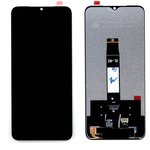 Дисплей для Xiaomi Redmi A1, Redmi A1 Plus, Poco C50 в сборе с тачскрином черный