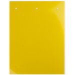 Табличка полужесткая клейкое основание ПВХ-0.5 желт. (уп.330шт) DKC TAS359AY