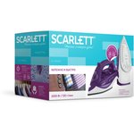 Утюг Scarlett SC-SI30K51, 2200Вт, фиолетовый/белый