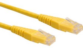 21.15.1532, Patch Cable, RJ45 Plug - RJ45 Plug, CAT6, U/UTP, 1m, Yellow