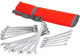 CCWS5, 12 Point Metric Combination Wrench Set with Tool Roll