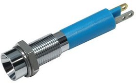 19030357, LED Indicator, Blue, 26mcd, 24V, 6mm, IP67