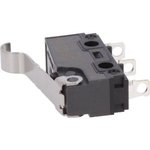 AVL32453-A, Micro Switch AVL3, 3A, 400mA, 1CO, 0.54N, Simulated Roller Lever